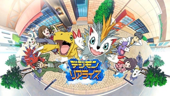 新的小伙伴登场，手游「数码宝贝ReArise」视觉图公开~