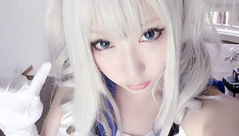 巨乳coser的cosplay！就连飞机场角色也变得性感起来